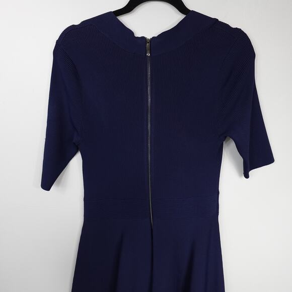 Ted Baker London Milly Sweetheart Sweater Dress Navy New Size 4 US 10 - Picture 6 of 10